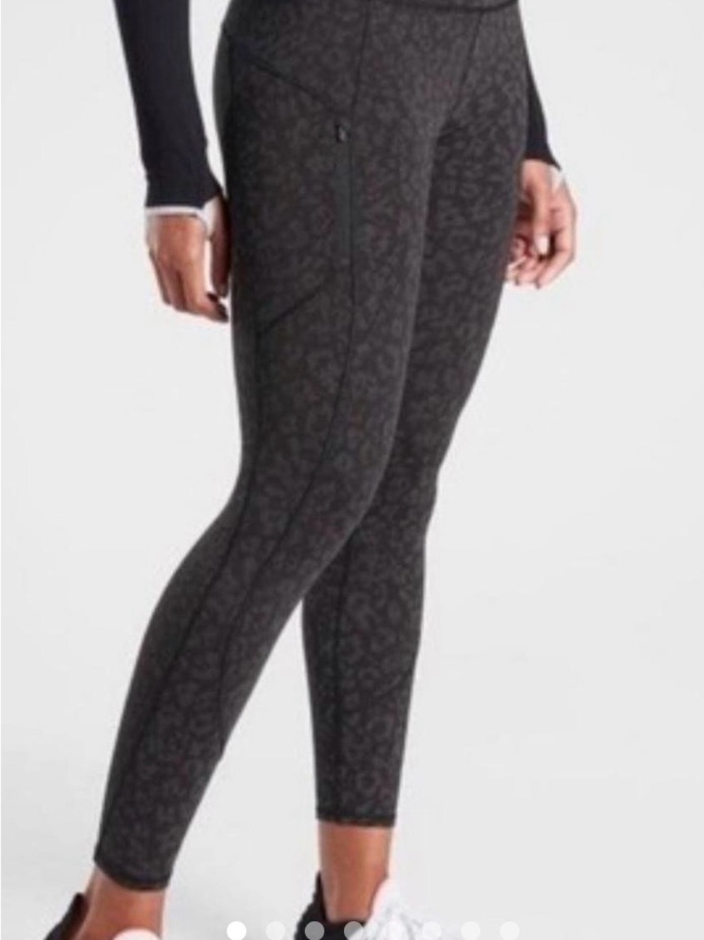 Athleta RAINIER PRINTED TIGHT High-Rise Performance Leggings 0391